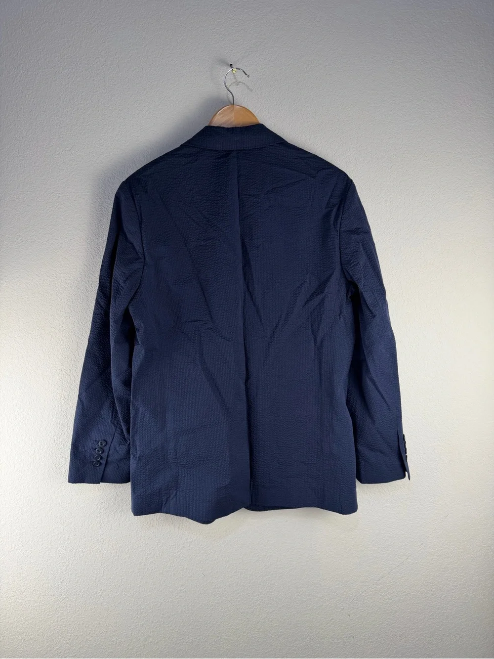 Vineyard Vines Seersucker Navy Blazer Sz 40
